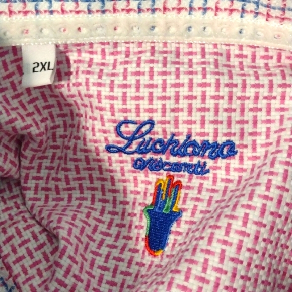 LUCHIANO VISCONTI Button Down Shirt XXL  NWOT - Picture 3 of 6